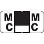 Jeter Compatible "Mc" Labels, Polylaminated Stock, 3/4 " X 1-1/2" Individual Letters - Roll of 500