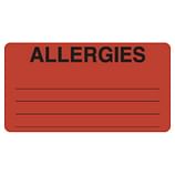 Allergy Warning Labels