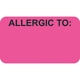 Allergy Warning Labels for Veterinarians