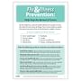 Flu & Illness Prevention Poster - 1 Poster per Pack