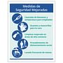 Enhanced Safety Measures Poster, Spanish, 10" x 14" - 1 Poster