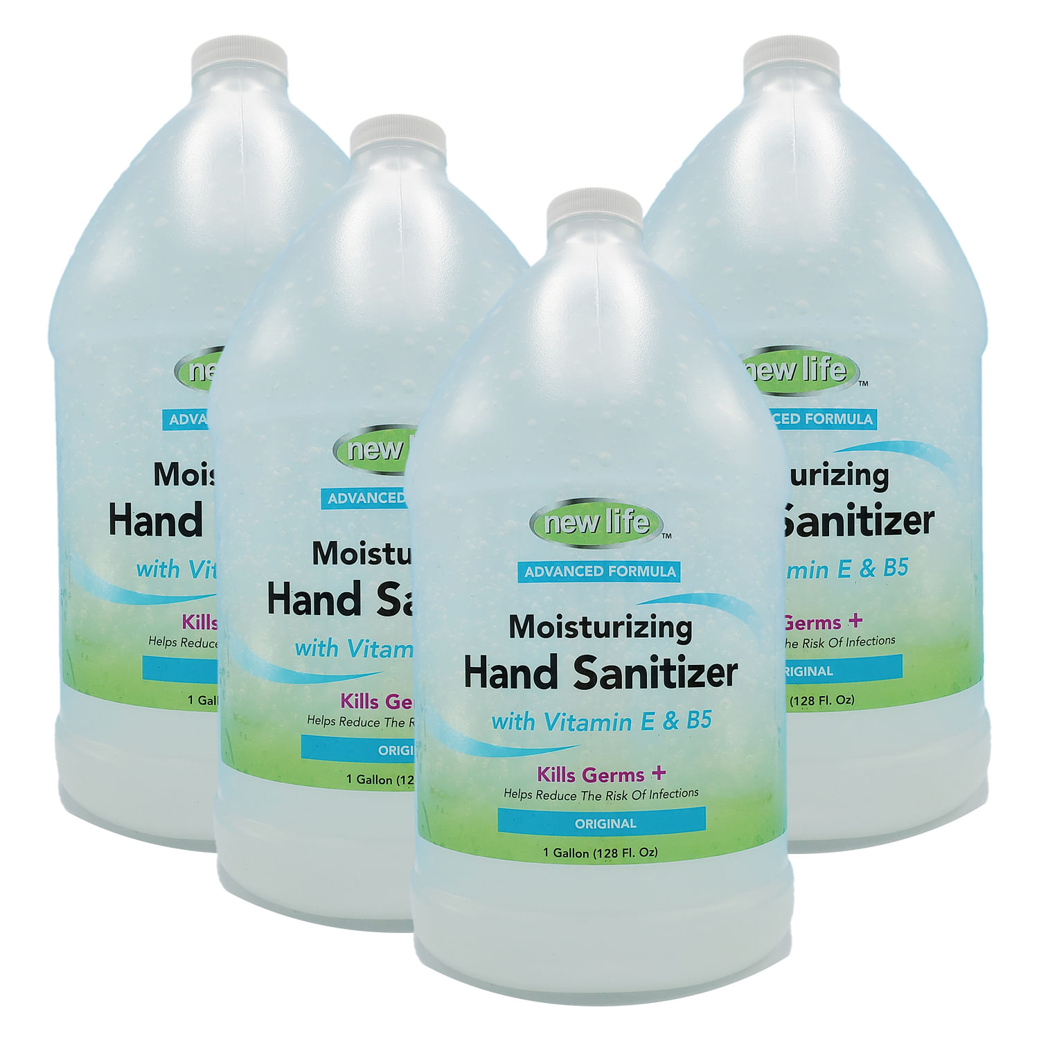 Gallon Antibacterial Hand Sanitizer With Moisturizers Case Of