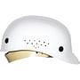 Honeywell White Vented Deluxe Bump Cap, HDPE Shell, Pinlock Suspension, Sold by the Each