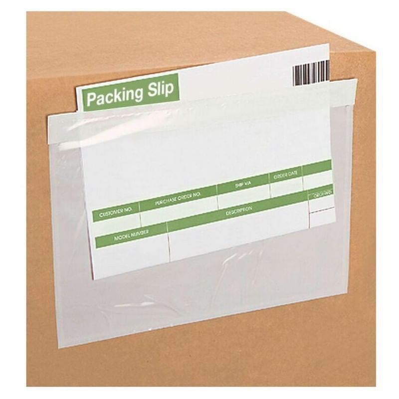 7.5" x 5.5" Packing List Envelope (Pack of 1000)