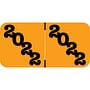 POS POYM Compatible "2022" Yearband Labels, 1-1/2" X 3/4" - 500 per Roll