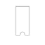 1.38" x 3" ID Pocket with Inserts (Pack of 12)