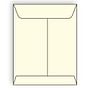 Open End Catalog Envelopes, 10" x 13", 28#, Recycled, Creme Pastel, Acid Free, Center Seam (Box of 500)