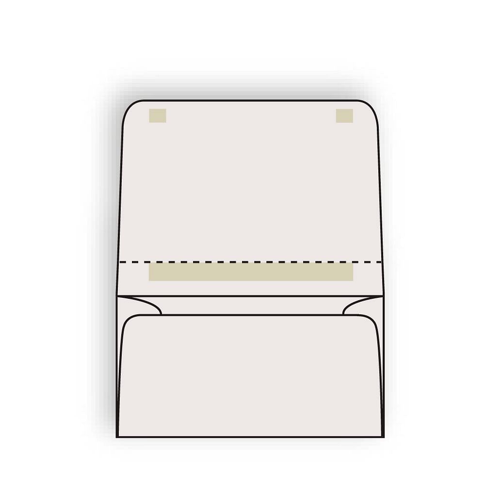 Open Side Dual Purpose Mailer Envelopes, 4-1/4