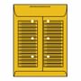 Open End Interdepartmental Mail Catalog Envelopes, 10" x 13", 28#, No Fastener, Tan / Brown Kraft, Pre-Printed Black Imprint on Two Sides (Box
