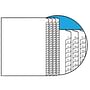 Numbers 1-100 Collated Legal Index Divider Sets, Letter Size Side Tab, 1/25th Cut, 25 Tabs per Set (Box of 10 Sets)