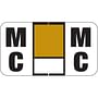 Jeter 0200 Compatible "Mc" Labels, Laminated Stock, 15/16" X 1-5/8" Individual Letters - Roll of 500