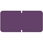 Tab Compatible Solid Purple Labels, Vinyl Kimdura Stock, 1/2" X 1" Individual Colors - Roll of 1000