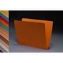 11pt Orange Folders, Full Cut 2-Ply END TAB, Letter Size (Box of 100)