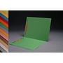 11pt Green Folders, Full Cut 2-Ply END TAB, Letter Size, Fastener Pos #1 & #3 (Box of 50)
