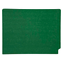 14pt Dark Green Folders, Full Cut 2-Ply END TAB, Letter Size, Fastener Pos #1 & #3 (Box of 50)