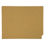 14pt Tan Folders, Full Cut 2-Ply END TAB, Letter Size, Fastener Pos #1 & #3 (Box of 50)