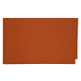 14pt Orange Folders, Full Cut 2-Ply END TAB, Legal Size (Box of 50)