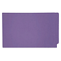 14pt Lavender Folders, Full Cut 2-Ply END TAB, Legal Size (Box of 50)