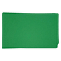 14pt Green Folders, Full Cut 2-Ply END TAB, Legal Size, Fastener Pos #1 (Box of 50)