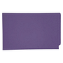 14pt Lavender Folders, Full Cut 2-Ply END TAB, Legal Size, Fastener Pos #1 (Box of 50)