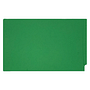 14pt Green Folders, Full Cut 2-Ply END TAB, Legal Size, Fastener Pos #1 & #3 (Box of 50)