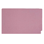 14pt Pink Folders, Full Cut 2-Ply END TAB, Legal Size, Fastener Pos #1 & #3 (Box of 50)