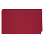 14pt Red Folders, Full Cut 2-Ply END TAB, Legal Size, Fastener Pos #1 & #3 (Box of 50)