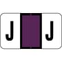 Jeter 2500 Compatible "J" Labels, Laminated Stock, 15/16" X 1-5/8" Individual Letters - Roll of 500