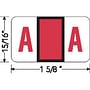 Jeter 5100 Compatible "A" Labels, Laminated Stock, 15/16" X 1-5/8" Individual Letters - Roll of 500