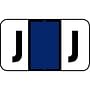 Jeter 7200 Compatible "J" Labels, Laminated Stock, 15/16" X 1-5/8", Individual Letters - Pack of 240