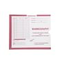 Mammography, Pink #190 - Category Insert Jackets, System II, Open End - 10-1/2\