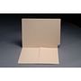 14pt Manila Folders, Full Cut END TAB, Letter Size, 1/2 Pocket Inside Front (Box of 50)