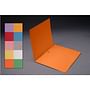 11pt Orange Folders, Full Cut END TAB, Letter Size, Full Back Pocket (Box of 50)
