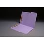 11pt Lavender Folders, 1/3 Cut TOP TAB - Assorted, Letter Size, Fastener Pos #1 and #3 (Box of 50)