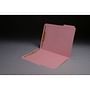 11pt Pink Folders, 1/3 Cut TOP TAB - Assorted, Letter Size, Fastener Pos #1 and #3 (Box of 50)