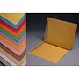 14pt Goldenrod Folders, Full Cut 2-Ply END TAB, Letter Size, Fastener Pos #1 & #3, 1-1/2" Expansion (Box of 50)