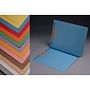 14pt Color Folders, Full Cut 2-Ply END TAB, Letter Size, Fastener Pos #1 & #3, 1-1/2" Expansion (Box of 50)
