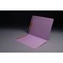 11pt Lavender Folders, Full Cut Reinforced TOP TAB, Letter Size, Fastener Pos #1 and #3 (Box of 50)