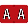 Barkley ABKM Compatible "A" Labels, Laminated Stock, 1" X 1-1/2" Individual Letters - Pack of 225