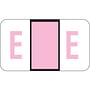 POS Compatible "E" Labels, Laminated Stock, 15/16" X 1-5/8" Individual Letters - Roll of 500