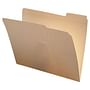 11pt Manila Folders, 1/3 Cut TOP TAB - Assorted, Letter Size (Box of 50)