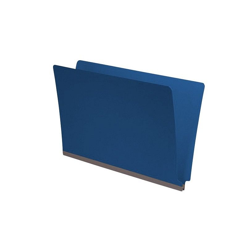 Royal Blue Type III Pressboard Folders, Full Cut END TAB, Legal Size, 1 ...