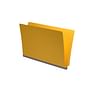 Yellow Type III Pressboard Folders, Full Cut END TAB, Legal Size, 2" Exp. (Box of 25)