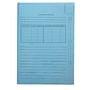 Blue Top Tab Patent Tri-Fold folders, Legal Size - Box of 25