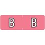Barkley ABAM Compatible Mini "B" Labels, Laminated Stock, 1/2" X 1-1/2" Individual Letters - Roll of 500