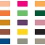 Data File Compatible Solid Color Labels, Laminated Stock, 11/16" X 1-1/4" Individual Colors - Roll of 500