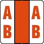 POS Compatible Random "AB" Labels, Laminated Stock, 1-1/2" X 1-1/2" Individual Letters - Roll of 500