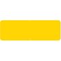 Barkley Compatible Solid Yellow Labels, Laminated Stock, 1/2" X 1-1/2" Individual Colors - Roll of 500