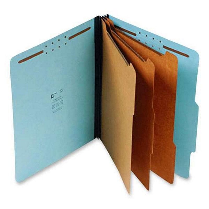 SJ Paper 3-Divider Classification Folder, 3
