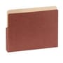 SJ Paper Red Wallet Expanding Pockets, 3-1/2" Expansion, 50/Box